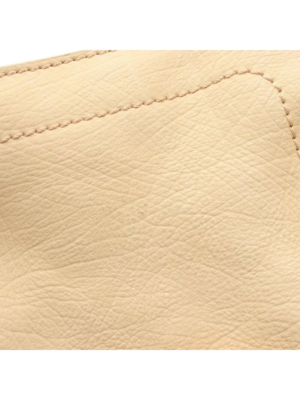 Celine Handbag Macadam Cream Leather Triomphe - Picture 9 of 11